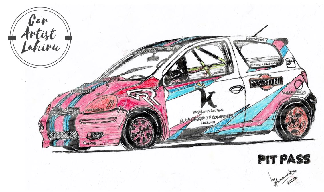 artist_lahiru's tweet photo. White Widow! #toyota #vitz #racing #motorsport #pitpass #srilanka #rapidrevracing #martini #art #drawing #sketch #freehand #traditionalart #artist #drawtodrive #jdm #slardar #katukurunda #speed2022 #racecar #sketchbook #sketching #followback #build #drive #inspire #whitewidow #lk https://t.co/wiorbDdVbL