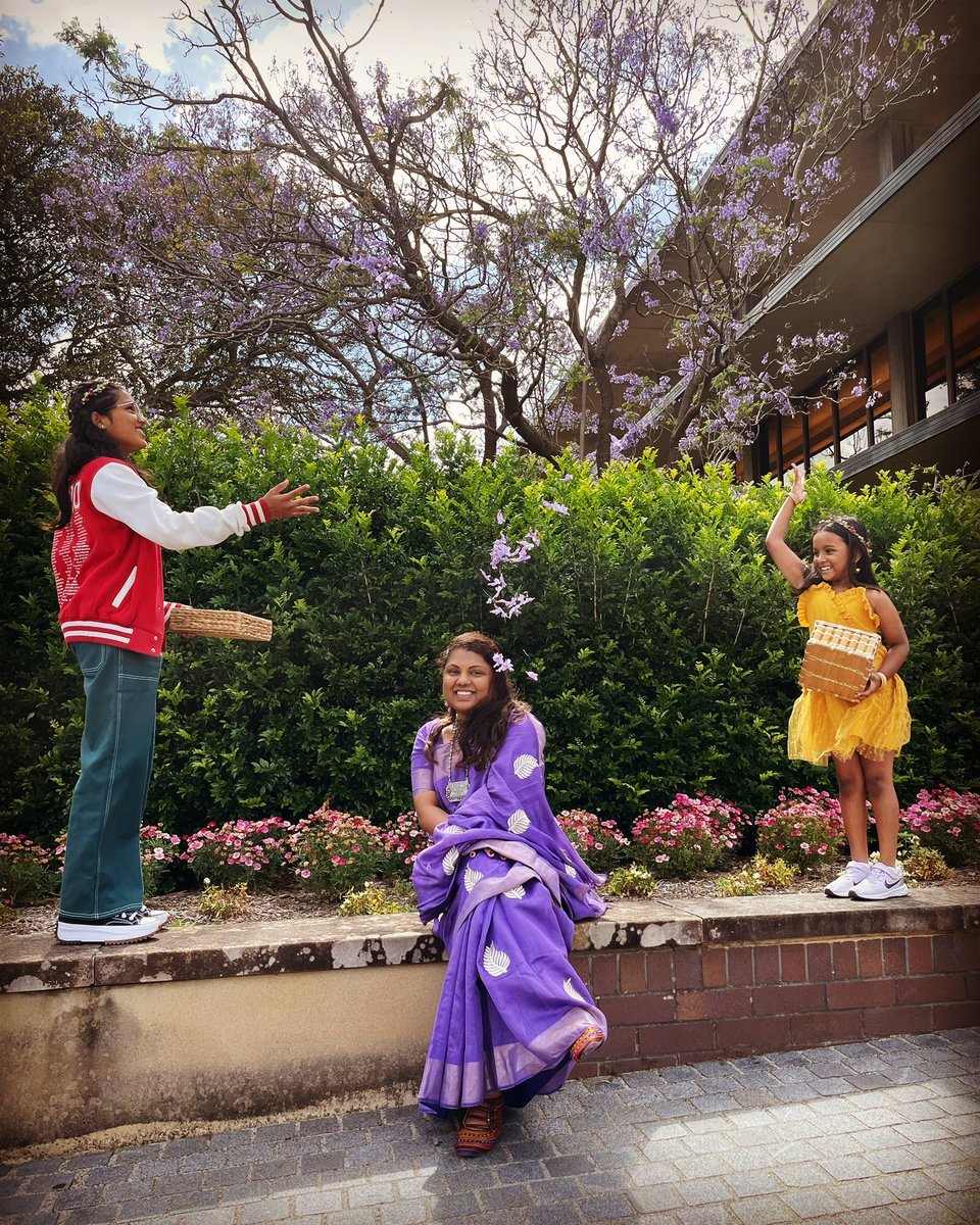 Dr. Archana Voola (@archanavoola) on Twitter photo Saying good bye to the jacarandas at <a href="/Sydney_Uni/">University of Sydney</a> in my purple saree with a little help from the kiddos #PurpleRain #SareeLove Pics by @ranjitvoola Saying good bye to the jacarandas at <a href="/Sydney_Uni/">University of Sydney</a> in my purple saree with a little help from the kiddos #PurpleRain #SareeLove Pics by @ranjitvoola