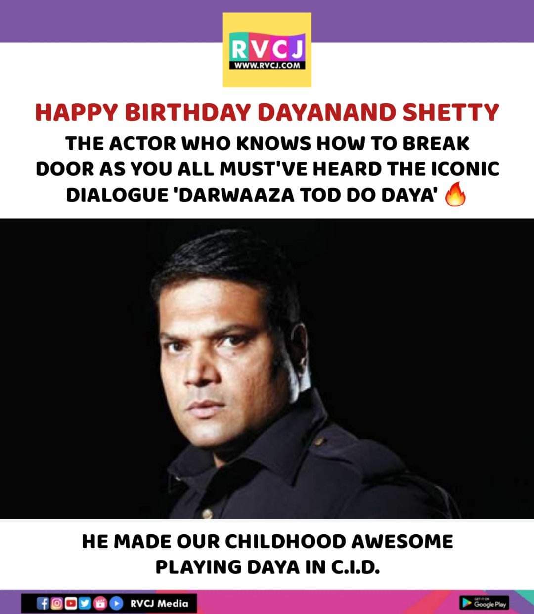 Happy Birthday Dayanand Shetty!     