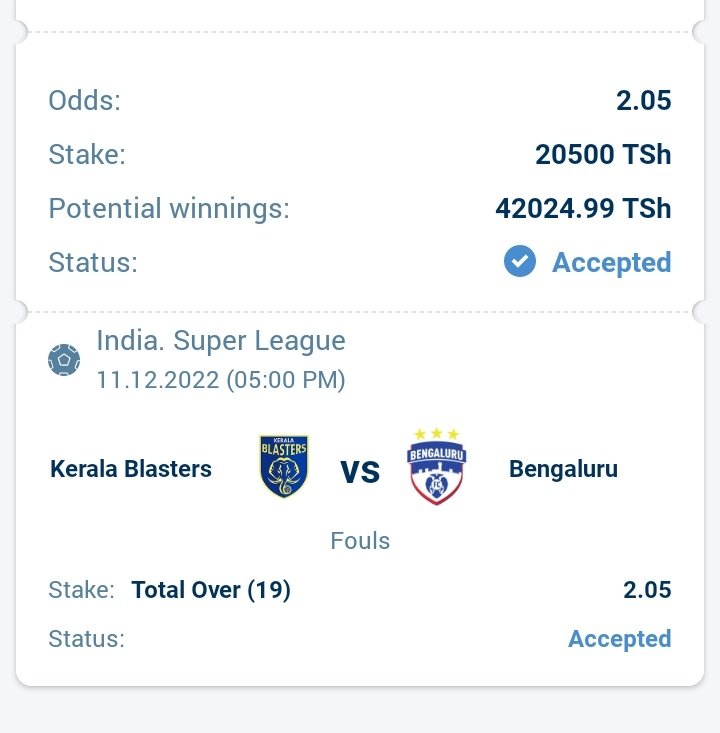 Kabla odds hazijashuka.👇
