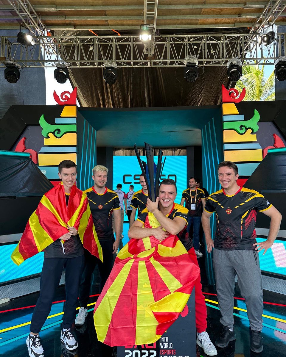CacaNitooo's tweet photo. MVP AND WINNERS OF @IeSF_Master WORLD CHAMPIONSHIP 2022 https://t.co/SlFz9v5eTc