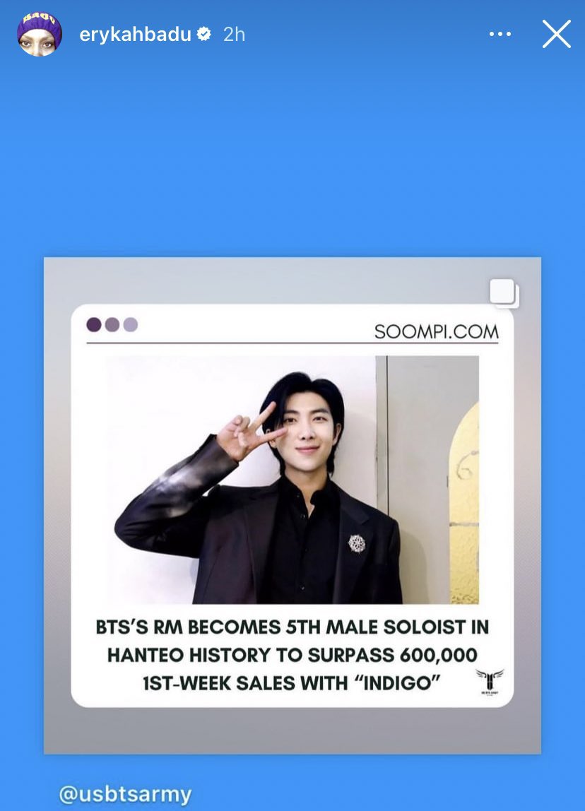 njscenery's tweet image. Erykah Badu via instagram story🥺