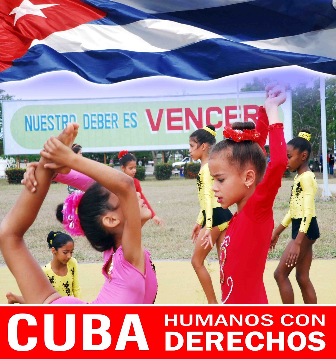 Con qué moral vienen a hablar de #DDHH los EEUU que mantienen un bloqueo atroz contra el pueblo cubano en flagrante violación de los derechos humanos? #DDHHCuba