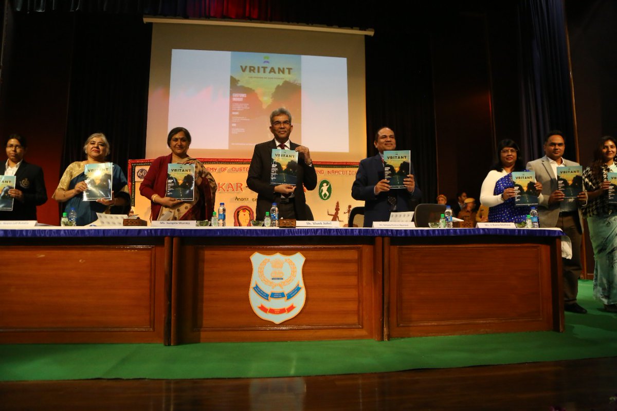 nacincbic's tweet photo. NACIN in celebration of the 60 years of the Customs Act organized a cultural programme ‘Kar Mukhar’. Chairman CBIC, Members and other dignitaries graced the evening with their presence. Glimpses from the programme https://t.co/jSDfz1vQ2z