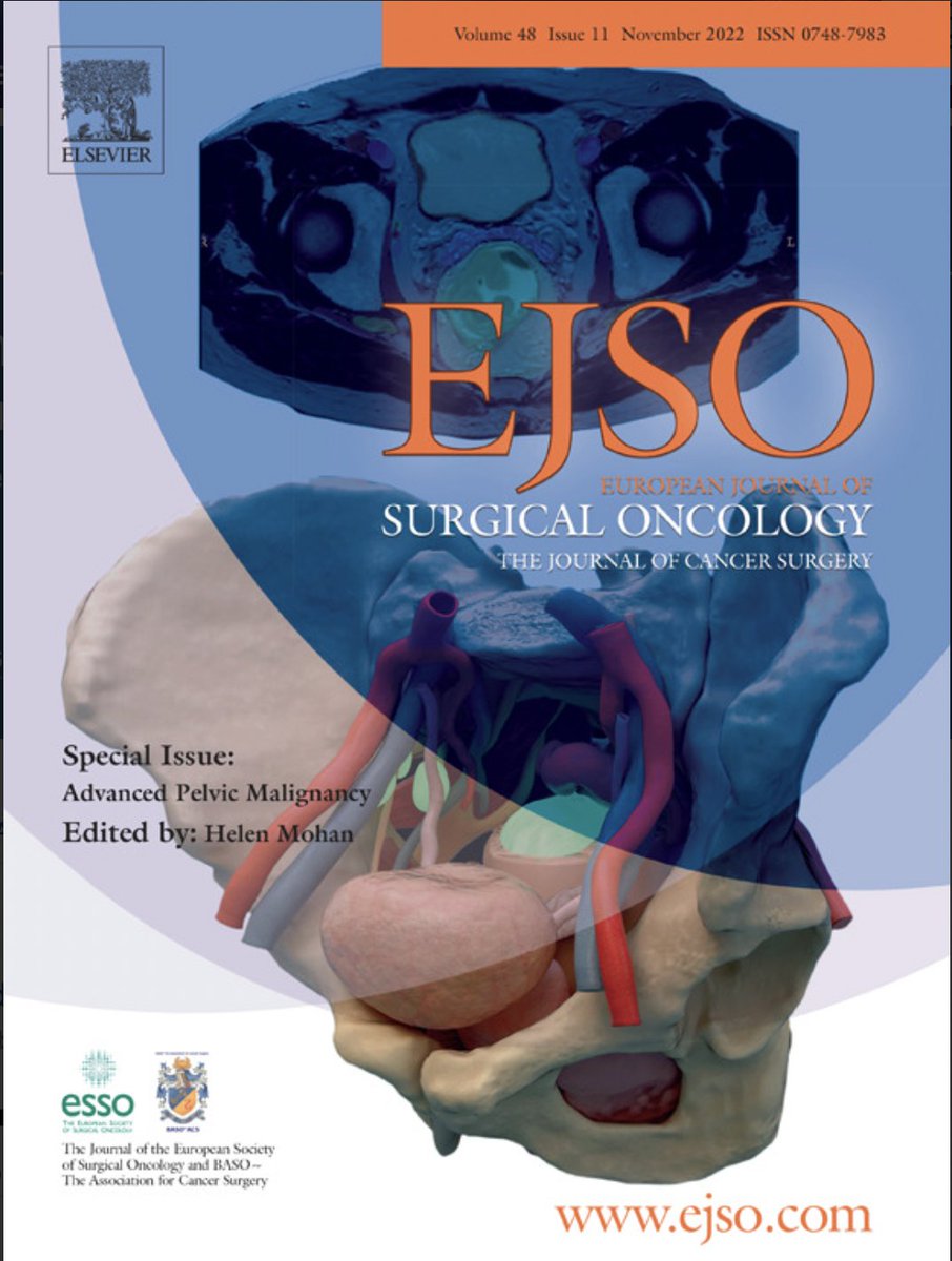 The Special Issue dedicated to Advanced Pelvic Malignancies is out! Massive kudos to @HelenMohan1 who edited the SI and put together a stellar team of world-renowned experts dedicated to this challenging field Full issue 👉 bit.ly/3Hs4dJk @ESSOnews @EYSAC1 @BASO_ACS