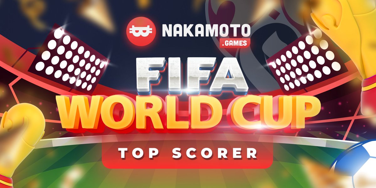 NakamotoGames's tweet photo. The semis don't start for 3 days, but we want to treat the #NAKAFAM to more 💵
 
Same rules as the Pick'em except with trivia 🧠
 
Who is the top scorer so far in this year's #FIFAWorldCup? ⚽️
 
One lucky person takes home $100 👇
 
Remember to comment and retweet! $NAKA #Gaming https://t.co/VaKEj0Zmdn