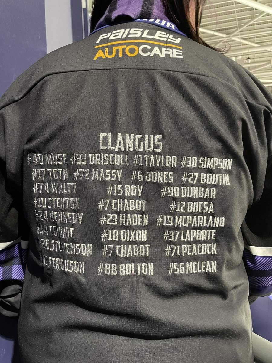 Thanks to Lesley Balmer once again for my “full team” shirt. Hope with soon be going back for a couple of additions, I’m sure there’s space 😉