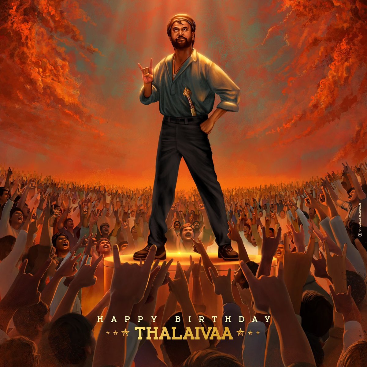swatson2022's tweet photo. என்றும் ஆரோக்கியமா இருந்து எங்களை தொடர்ந்து சந்தோசபடுத்தணும் தலைவா ❤🙏. #HBDSuperstarRajinikanth https://t.co/RGCn7C5D3A
