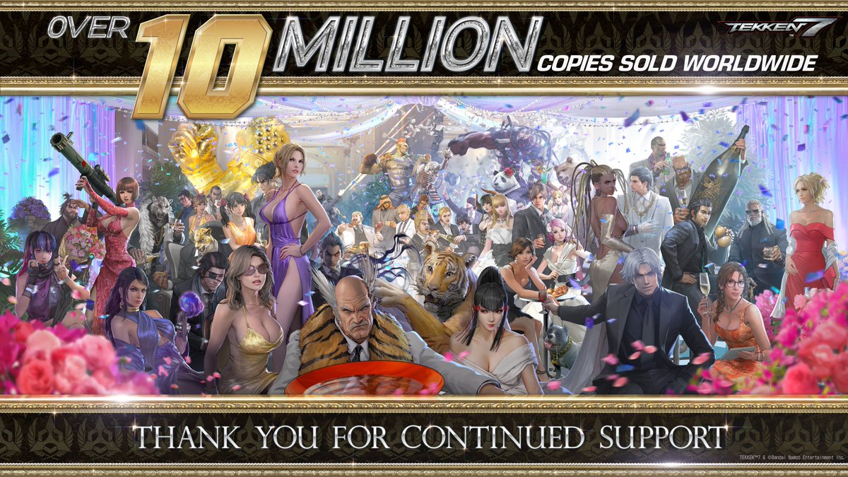 [情報] 《鐵拳7》世界銷量突破1000萬套