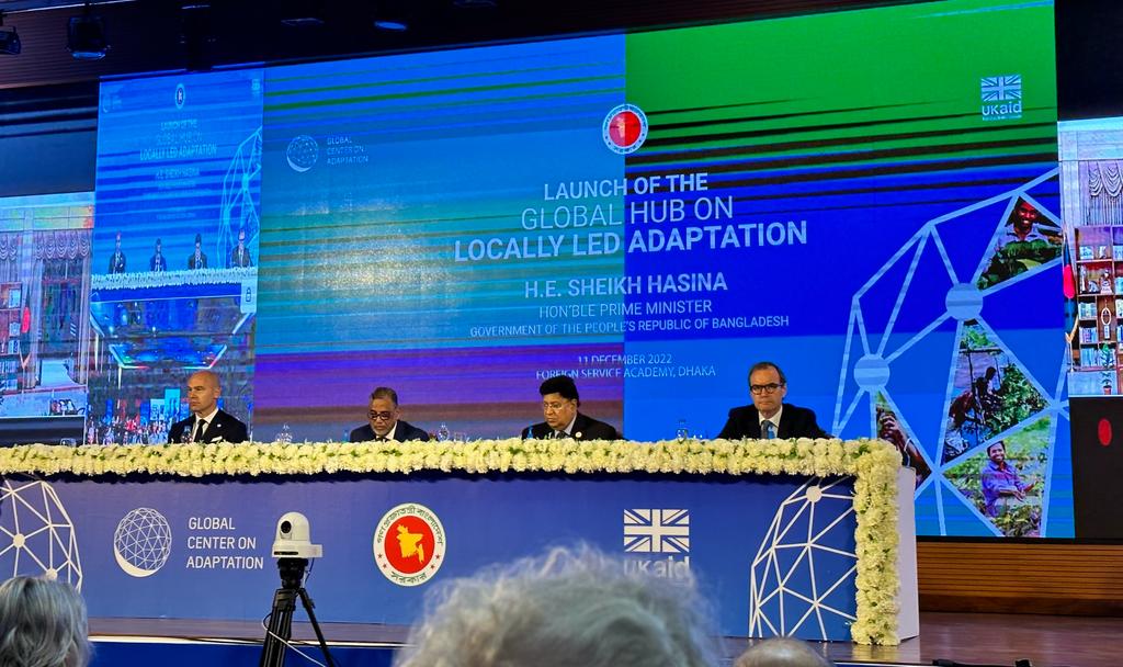 Prof. Patrick V. Verkooijen (@prof_patrickv) on Twitter photo Honored to launch the Global Hub on #LocallyLedAdaptation today alongside Prime Minister of Bangladesh H.E. Sheikh Hasina, <a href="/RCDicksonUK/">Robert C Dickson</a> <a href="/AKAbdulMomen/">AK Abdul Momen</a> H.E. Shahab Uddin. This path-breaking milestone gives voice to local communities & puts people at the center of adaptation action. Honored to launch the Global Hub on #LocallyLedAdaptation today alongside Prime Minister of Bangladesh H.E. Sheikh Hasina, <a href="/RCDicksonUK/">Robert C Dickson</a> <a href="/AKAbdulMomen/">AK Abdul Momen</a> H.E. Shahab Uddin. This path-breaking milestone gives voice to local communities & puts people at the center of adaptation action.