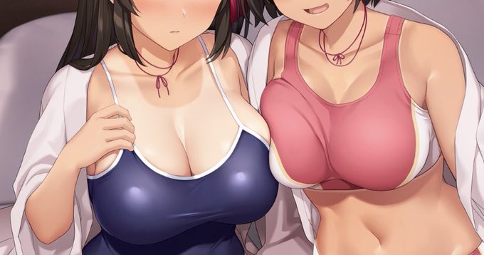 溢れんばかりのどたぷんおっぱいと柔らかおっぱい 