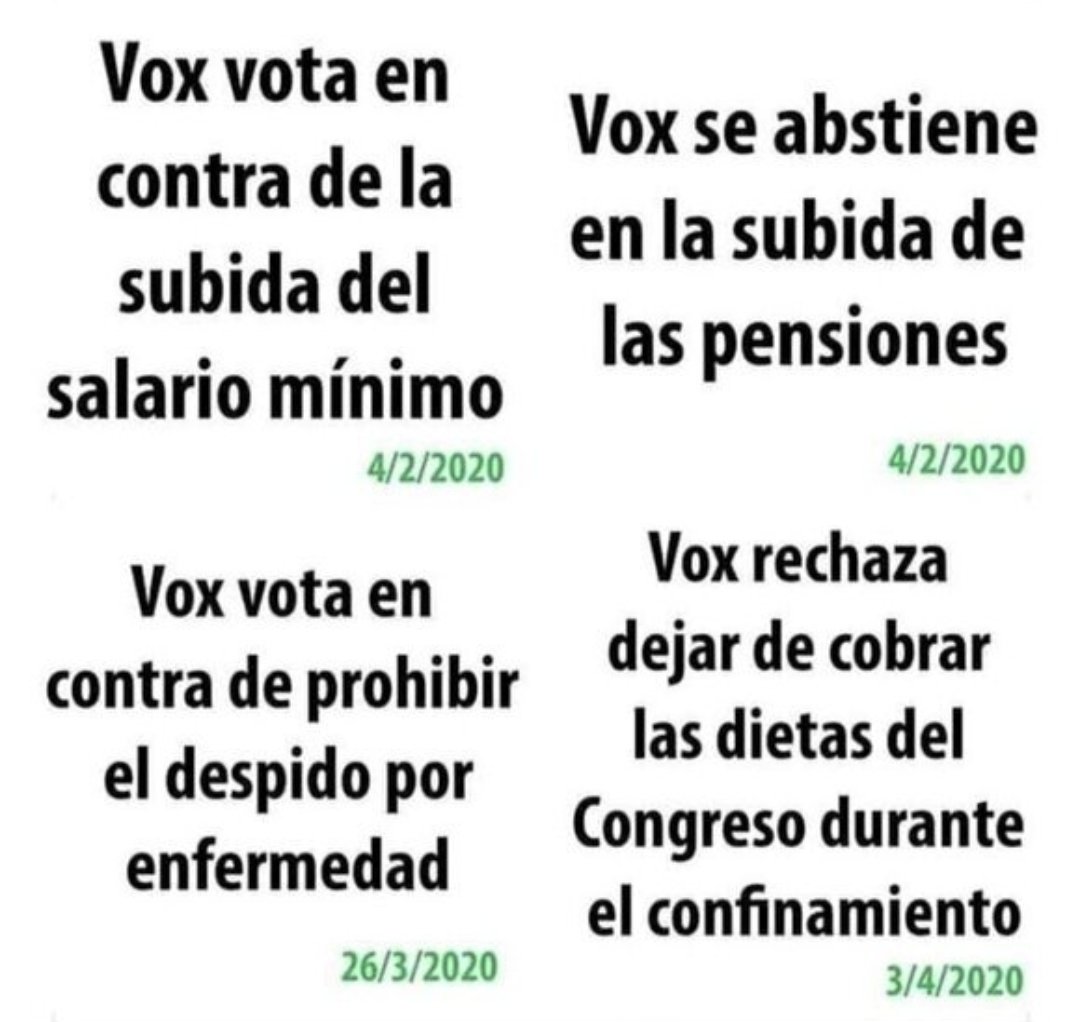 manelmarquez's tweet photo. Los fascistas votan contra los trabajadores como todos sabemos, todos, menos los idiotas (en el sentido político griego del término).
Al fascismo ni agua! https://t.co/Dl3Zr2GuSX