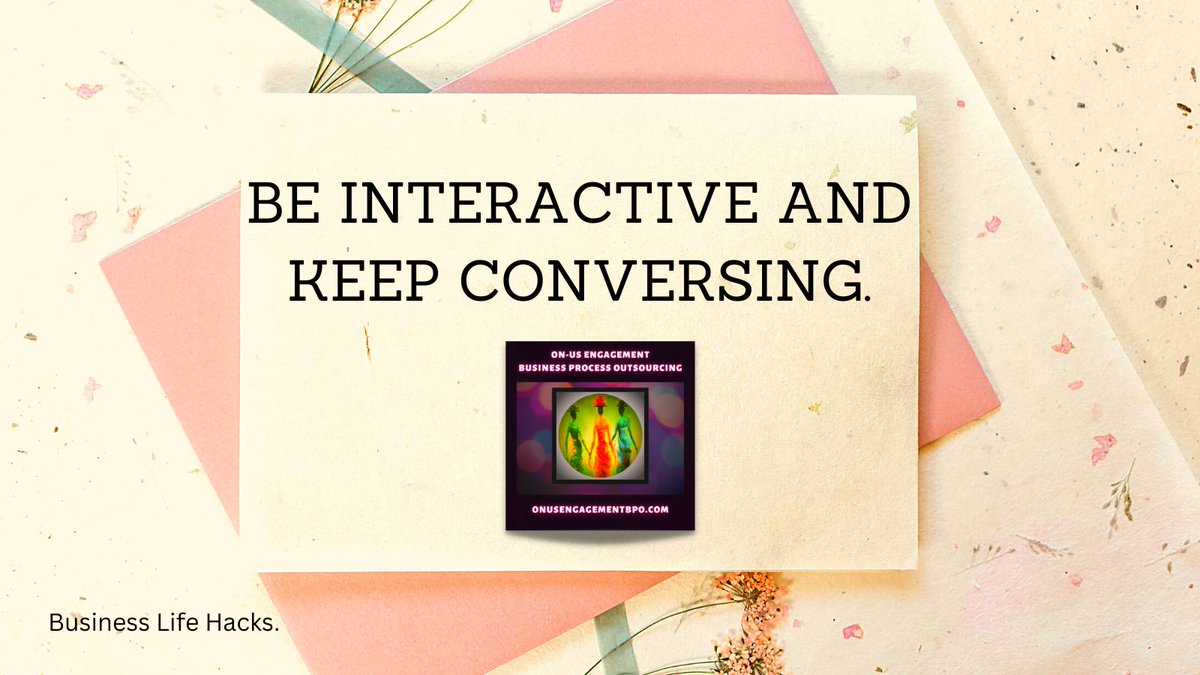 OnUsEngagement's tweet photo. BE VISIBLE. Consistency Matters.
#Twitter #onusengagementbpo #business #businessowners #businessman #businesswoman #businessmindset #marketing #virtualassistantatyourservice #businessofallsizes #motivation #keepmovingforward #TrustGod #Pray #Work #Live https://t.co/OcYHiVs1YV
