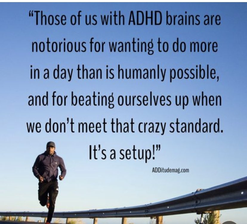 NeurodiversityT's tweet photo. Hyperactivity is a key trait of ‘workaholics’ entrepreneurs and leaders. It’s also a key trait of parents, teachers - in fact just about anyone with hyperactive ADHD. Overcommitting &amp; burnout is the flip side of the same coin of hyperactive ADHD. ☂️ https://t.co/bSXv4fBok8