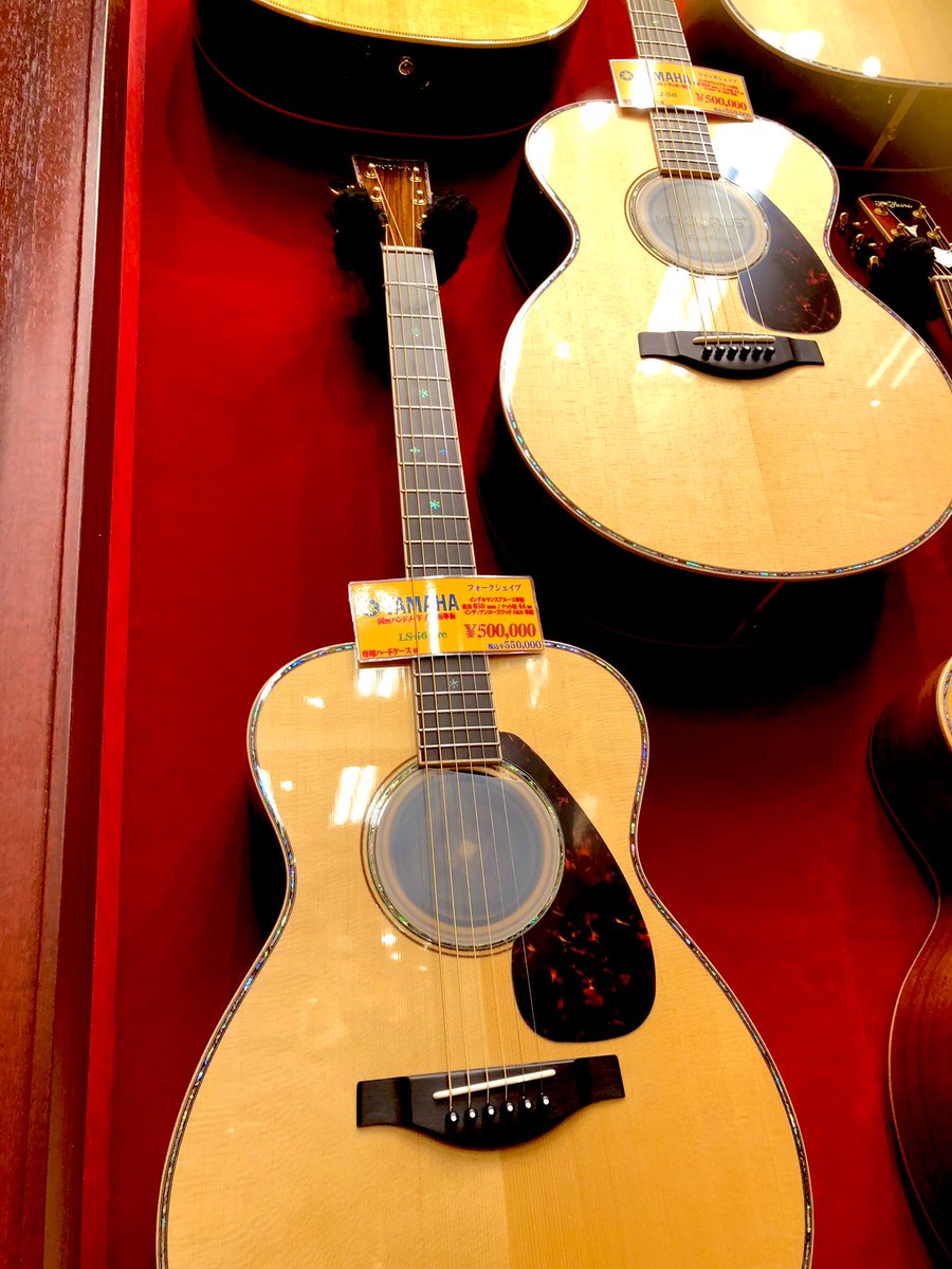 shimo_aco's tweet photo. 昨日 #YAMAHA #LL56 が入荷したのですが・・・なんと開店1時間で完売となりました🙇♂️
なので現在は #LS56 #LJ56 の在庫になります!
https://t.co/UfnM5DoiA3
#御茶ノ水 #下倉楽器 #アコギ https://t.co/lQS4XOldxz