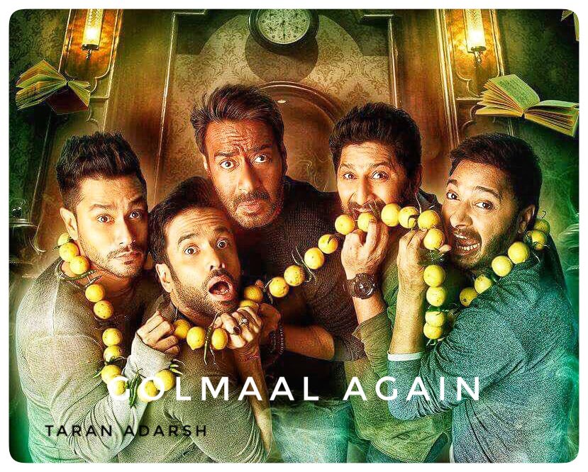 YET ANOTHER ACHIEVEMENT… ‘DRISHYAM 2’ TO OVERTAKE ‘GOLMAAL AGAIN’… #Drishyam2 gears up for another milestone… Will emerge #AjayDevgn’s SECOND HIGHEST GROSSING FILM, after #Tanhaji. Yes, #Drishyam2 will surpass *lifetime biz* of #GolmaalAgain TODAY [fourth Sun].