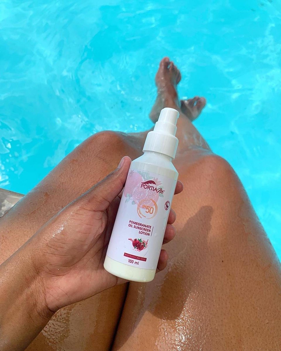PortiaM_Skin's tweet photo. I don’t know who needs to hear this but @portiam_skin has launched SPF50 Sunscreen Lotion in both Marula &amp; Pomegranate range 🕺🏽 

Enjoy this summer in style @portiam_skin has got you covered ✨

Available at Portia M Beauty Stores 

#PortiaMSummer 
#PortiaMSPF50 

📸 @cecemadwe https://t.co/oz9Htmwhjl