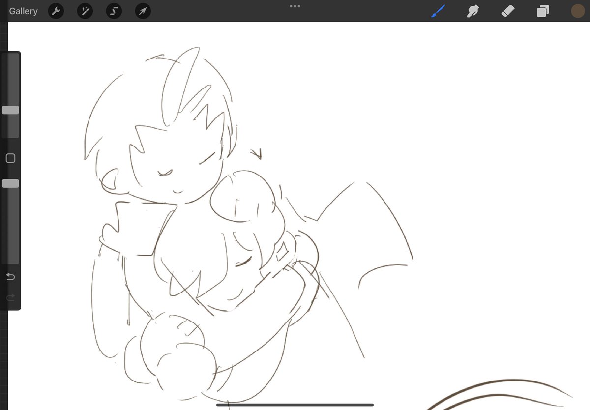 havent been able to draw as much bc fes is addicting. so, small doodle. 