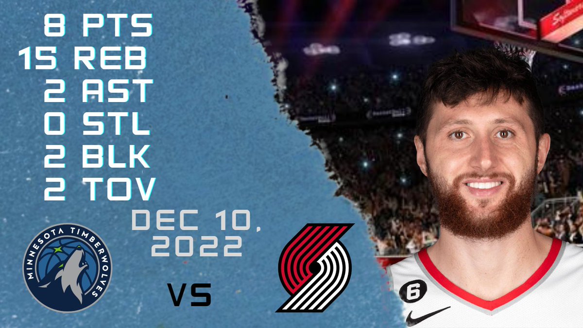 Jusuf Nurkic NBA highlights BLAZERS vs TIMBERWOLVES 10-12-2022 REGULAR SEASON https://t.co/LivznwcYaH

Follow us for more  highlights!!

#JusufNurkic #Jusuf #Nurkic #NBAREGULARSEASON #nbahighlights #basketball #portland #trail #blazers https://t.co/TCuFYN4oRF