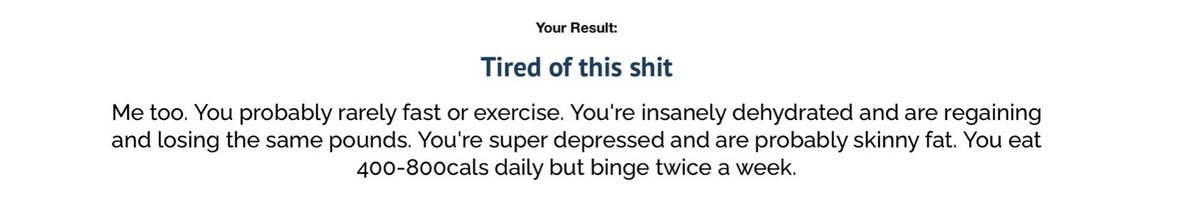 dietdisaster's tweet photo. @irisinterrupted Got it girl but I feel more like the tired result 😭 https://t.co/af7WCPIjDf