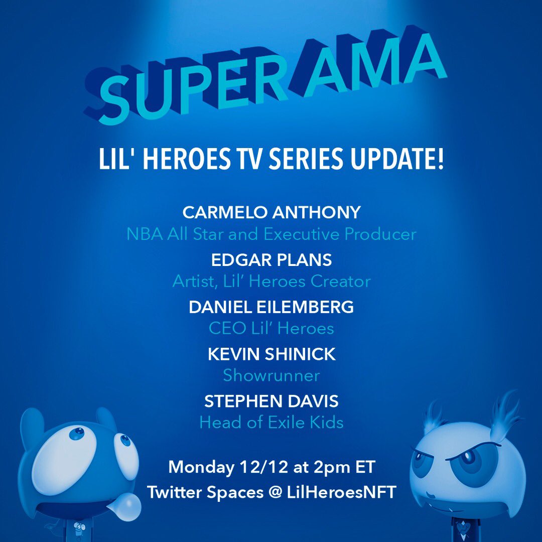 Lil' Heroes by Edgar Plans tweet media
