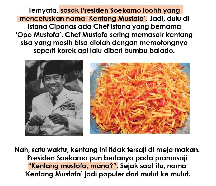 bliblidotcom's tweet photo. Menarikk, yg ngasih nama ternyata beliauuu.. 😲 
 (🥔:https://t.co/hDFf2KjweM #PercayaGak) https://t.co/Cvq3stBdPA