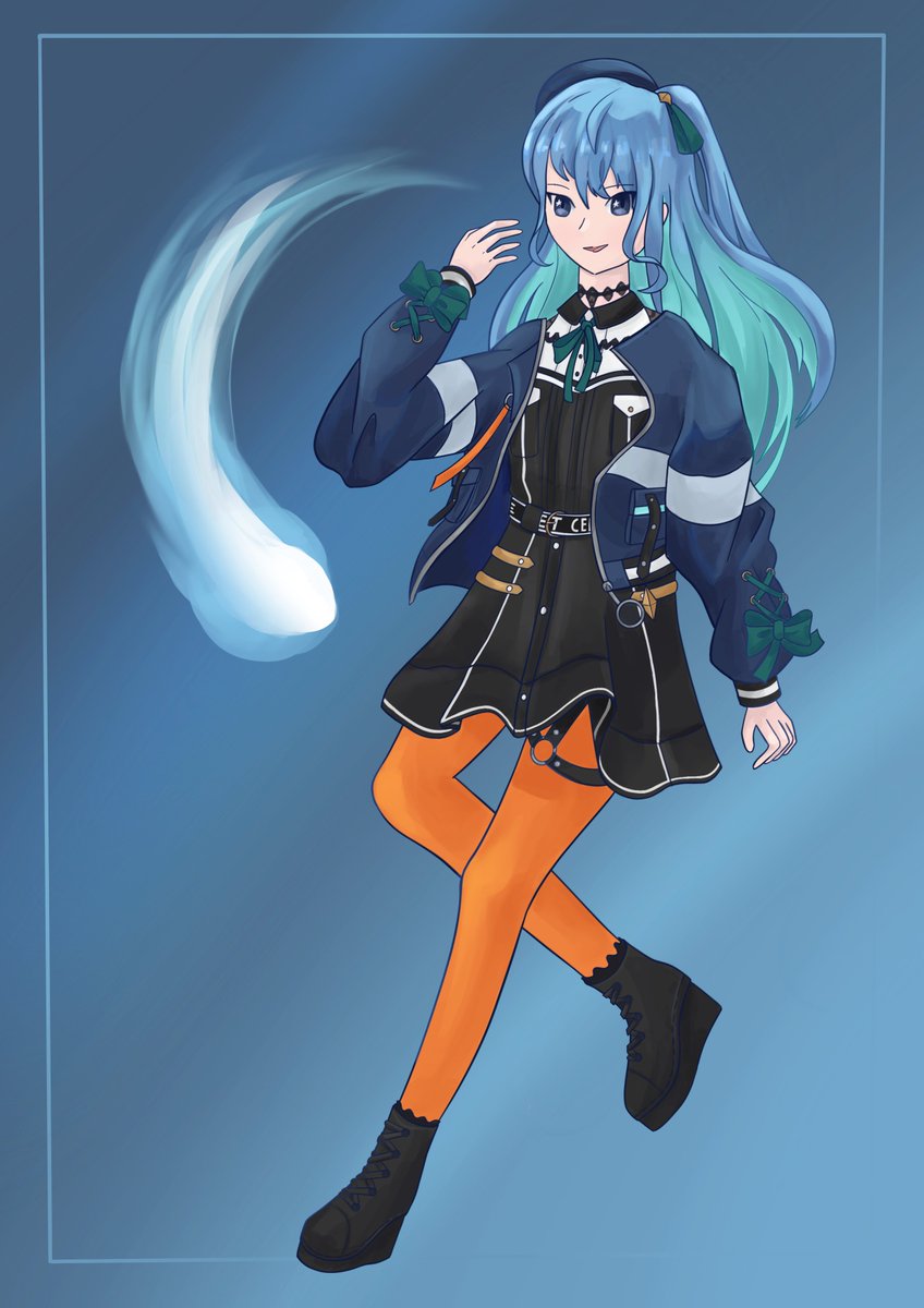 ☄️My first full art piece in a while!
#ほしまちぎゃらりー