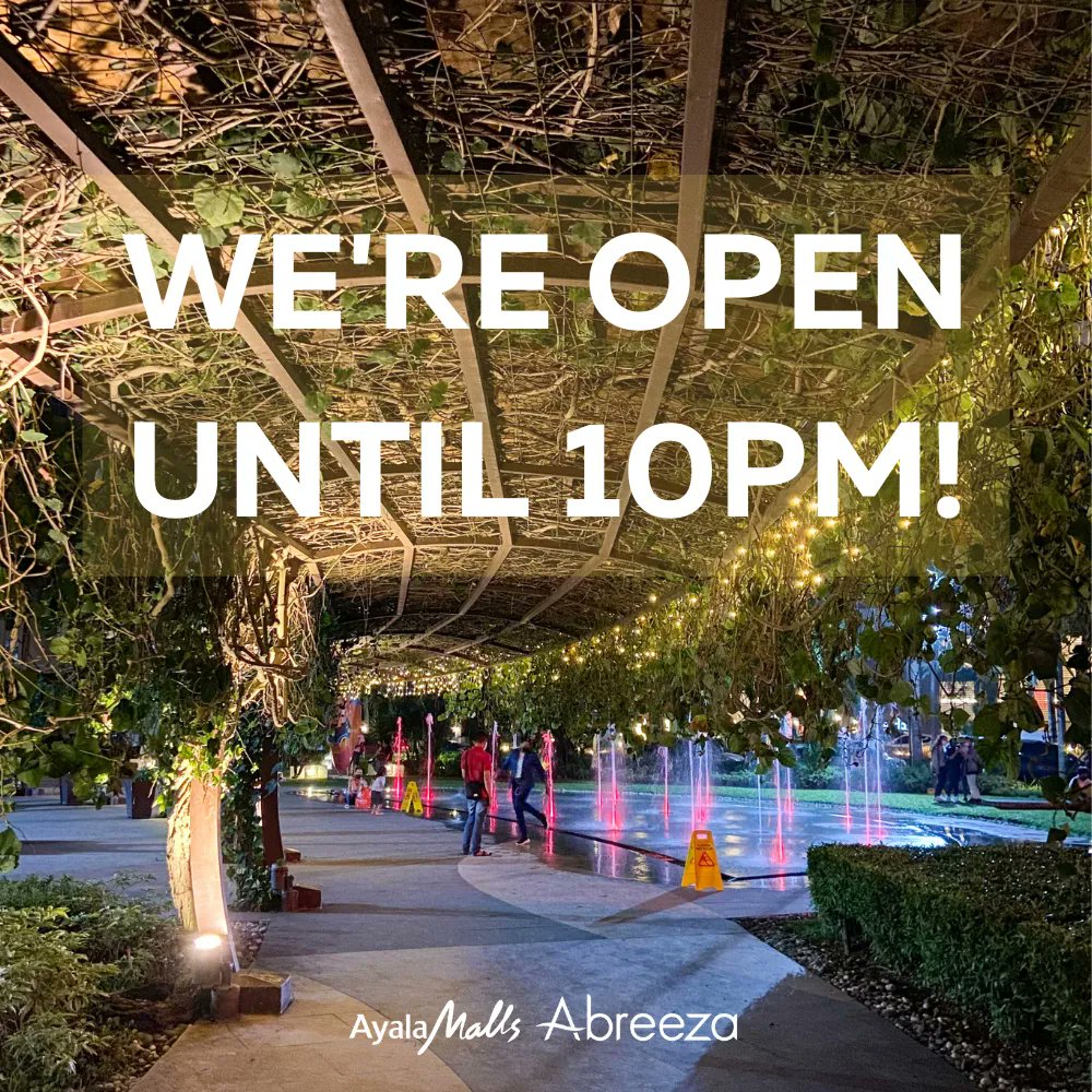ICYMI we're open 'til 10PM tonight until December 23, so you can get your Christmas shopping on!🎄