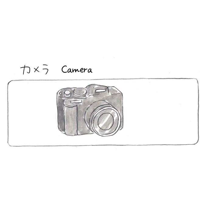 「カメラ」🌹🐇 