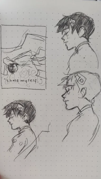 I sketched out the composition for this illustration of shinji ikari in 2021 after watching nge for the first time, but I was too burnt out to actually draw the piece itself digitally and I also felt like I didn't have the skill to execute it. I finally did it a year later. https://t.co/HdJNOTdxfZ 