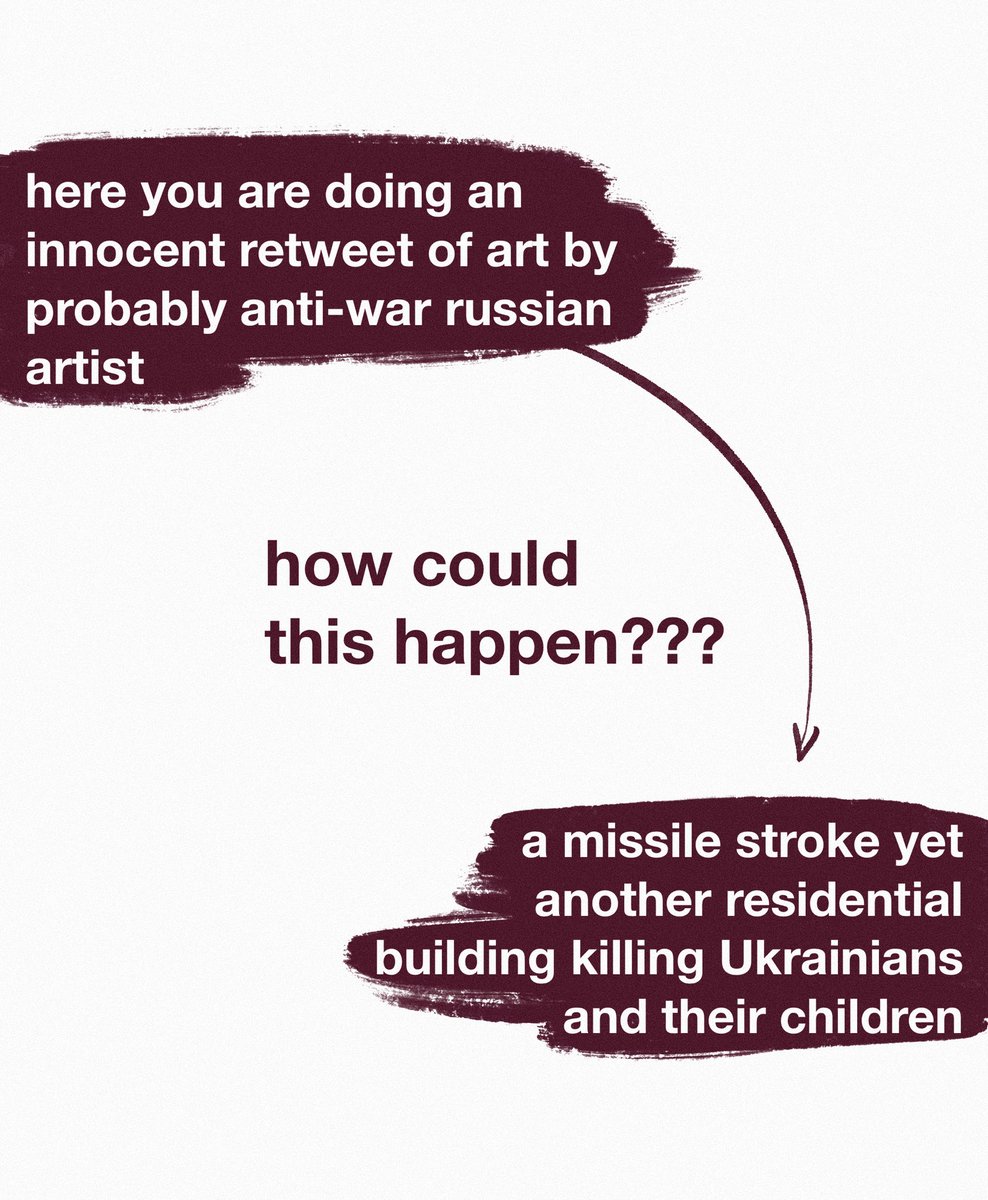 nucl3arxxiv's tweet photo. why retweeting and following russian artists isn't ok?
in order not to scream at walls i explain everything *in pictures* https://t.co/Av5uhSAPTp