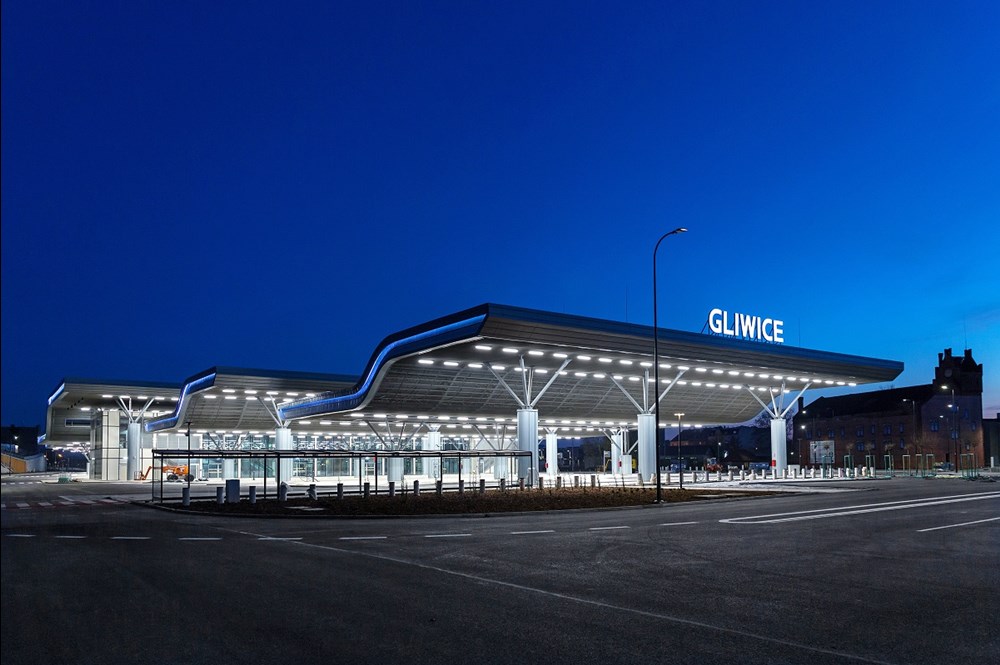 SofaTransport's tweet photo. New transport hub in Gliwice, Poland https://t.co/PYhujDTaE5