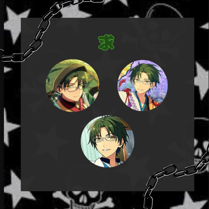 hsmy_010's tweet photo. 【交換】あんスタ フィーチャー 缶バ idol

꒰ 譲 ꒱ 画像

꒰ 求 ꒱ 敬人

郵送のみ 🪷

▫️星5⇔星5 
ご不快でなければ星4複数⇔敬人 でも可能
▫️星4のみ 星4敬人との交換可能 (仮約束でも可)

検索からもお気軽にお声かけください。 https://t.co/x24gbgehQc
