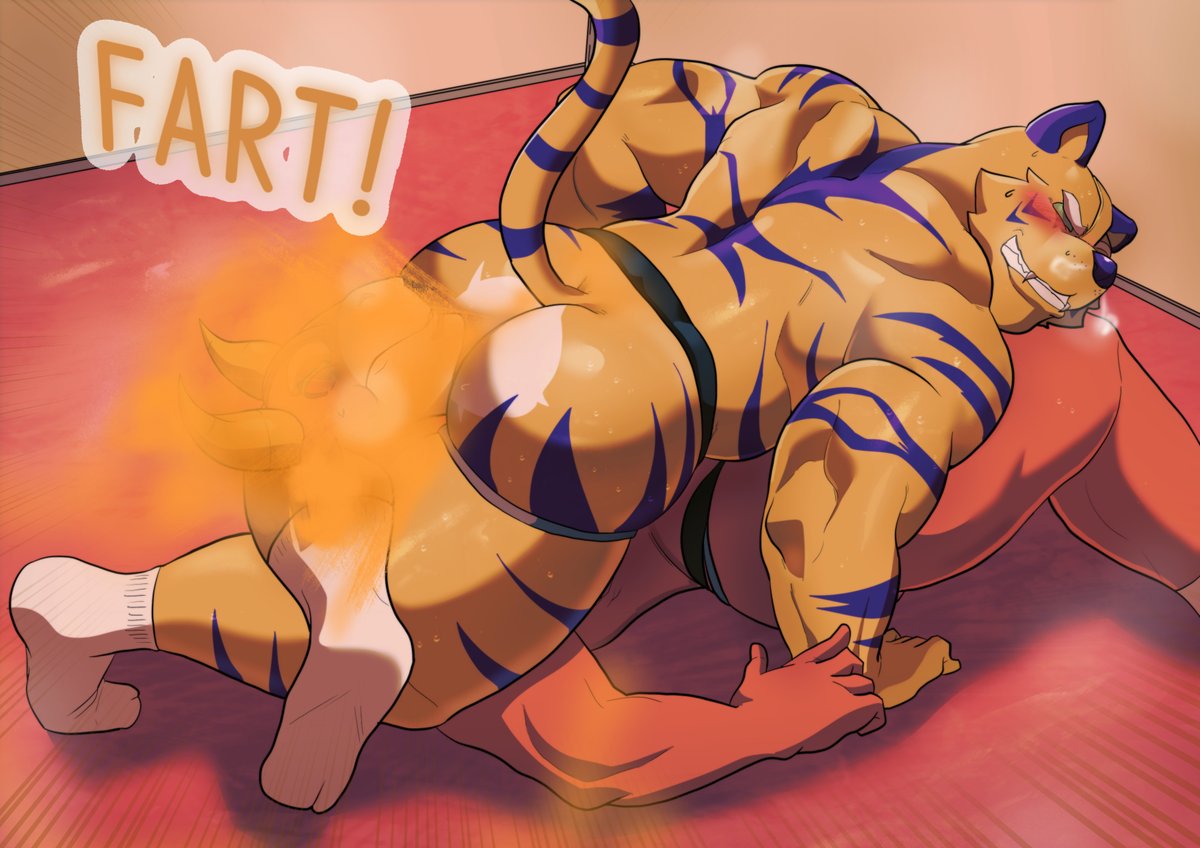 호랑이와 소의 뜨거운 레슬링
character : 폭소 / 호랑나비