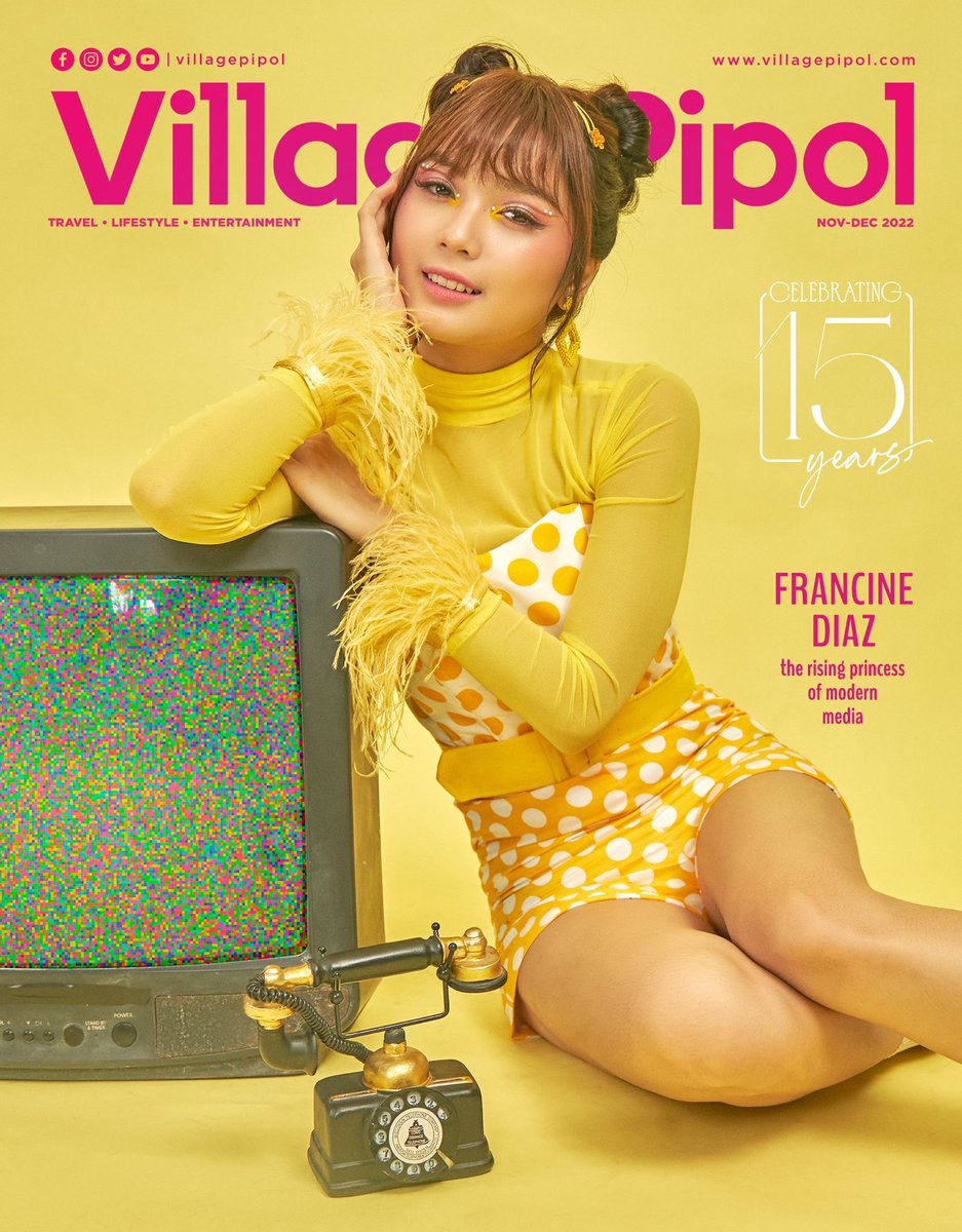 villagepipol's tweet photo. Francine Diaz vicariously admitted that her young self didn't expect any of it to happen. That's why she continues to continue her reign to climb the ladder from the bottom to the top. @francinecarreld

READ THE FULL STORY HERE: https://t.co/XBfcaZYyOG

#VPCoverFrancineDiaz https://t.co/mufnqn3hGM