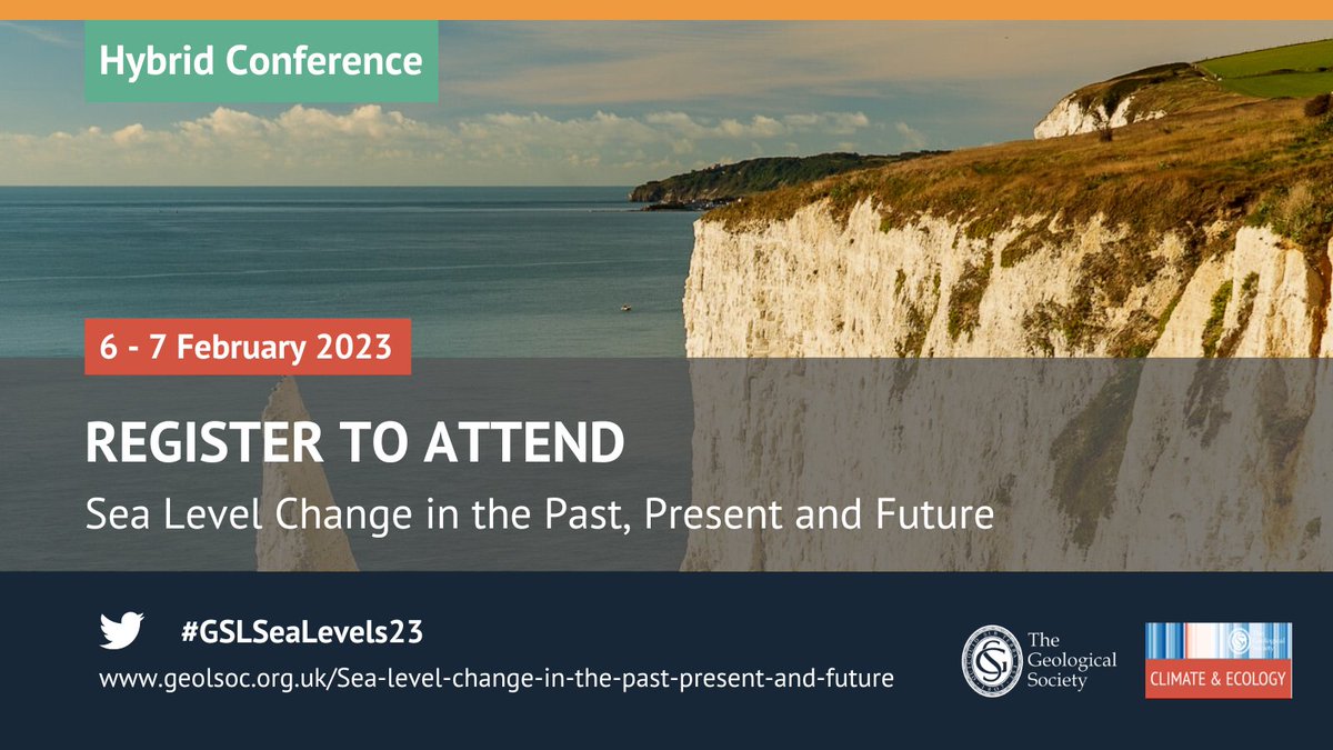 LAST CHANCE TO SUBMIT ABSTRACT!! Tomorrow (Monday 12th December) is the Last Chance to submit an abstract to the exciting @GeolSoc '𝗦𝗲𝗮 𝗹𝗲𝘃𝗲𝗹 𝗰𝗵𝗮𝗻𝗴𝗲 𝗶𝗻 𝘁𝗵𝗲 𝗽𝗮𝘀𝘁, 𝗽𝗿𝗲𝘀𝗲𝗻𝘁 𝗮𝗻𝗱 𝗳𝘂𝘁𝘂𝗿𝗲' conference, 6th-7th February 2023. geolsoc.org.uk/Sea-level-chan…