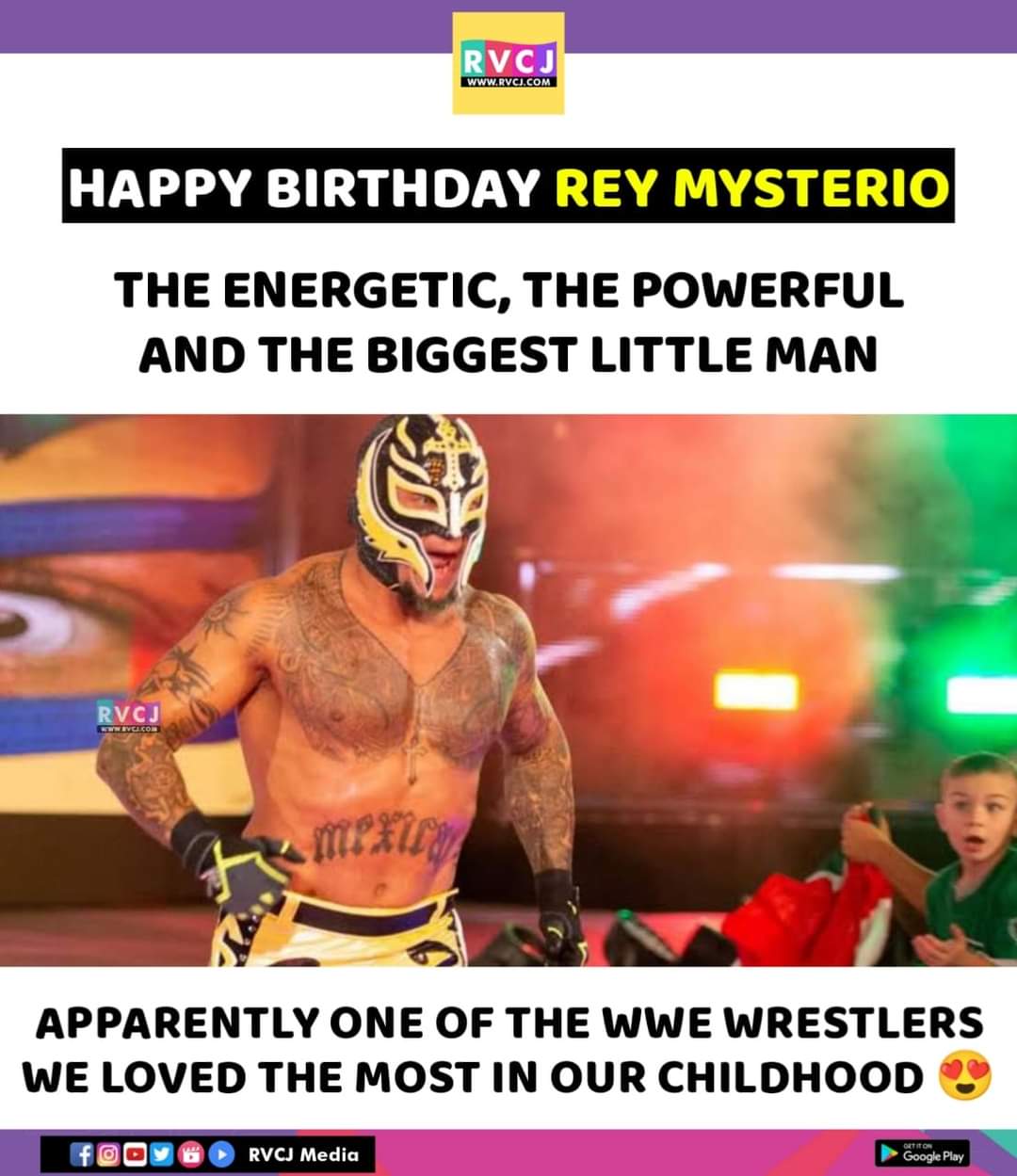 Happy Birthday Rey Mysterio!   