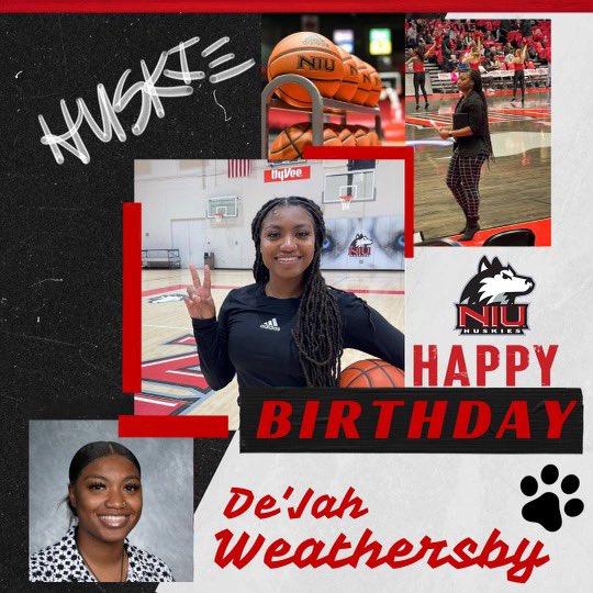 Happy birthday to our hard-working, selfie-loving Graduate Assistant - De’Jah Weathersby! #woofwoof