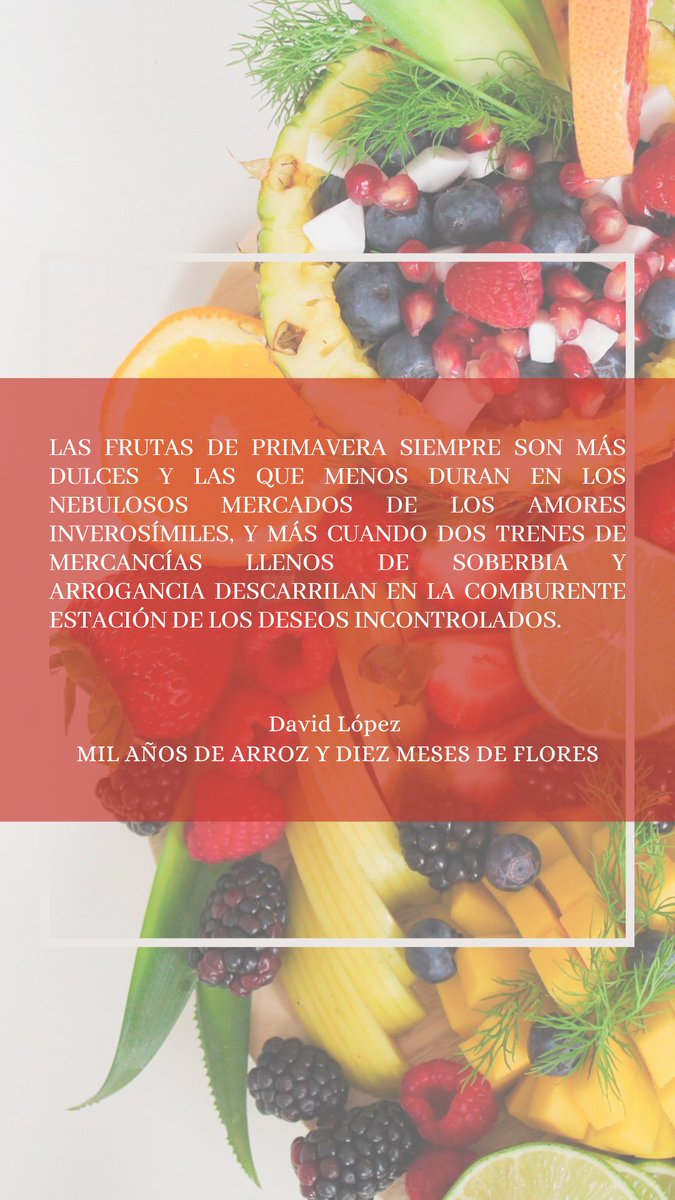 david_escritor_'s tweet image. Buenas tardes.  Hablemos de frutas de primavera aquí en el frío norte de España por  el invierno.  Muchas gracias a tod@s por tanto. Feliz domingo.  #gracias #milañosdearrozydiezmesesdeflores #letrame #andalucia #almeria #cantabria #cadiz #miami #madrid #barcelona #FelizDomingo