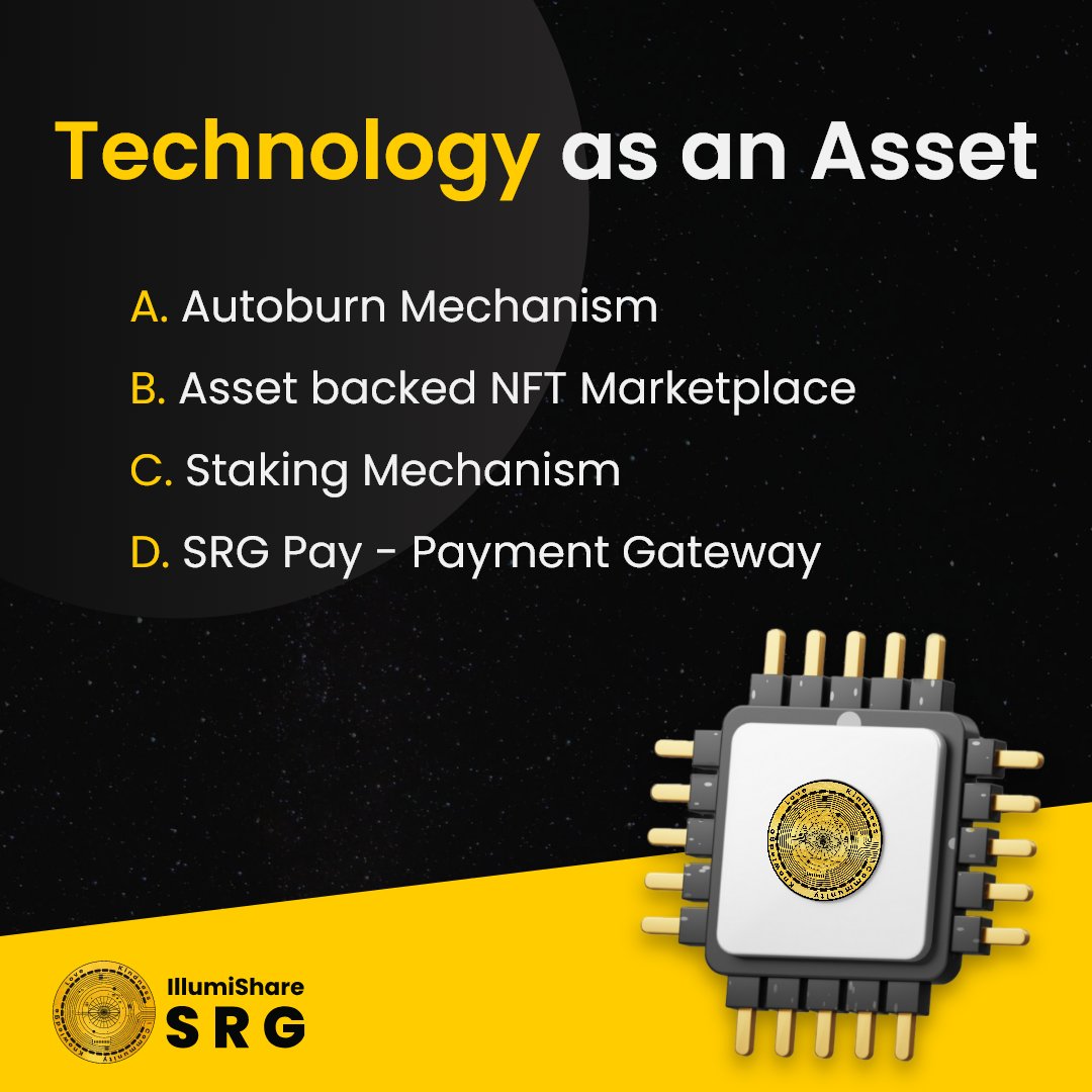 Lumishare_Lumi's tweet photo. @IllumishareSRG is utilizing cutting-edge technology as a central asset in securing and growing our token and ecosystem.

👉Auto-burn Mechanism
👉Asset-backed NFT Marketplace
👉Staking Mechanism
👉SRG Pay - Payment Gateway

https://t.co/7PrUQqAQle [a new gold standard in crypto] https://t.co/MEt40il7Mx