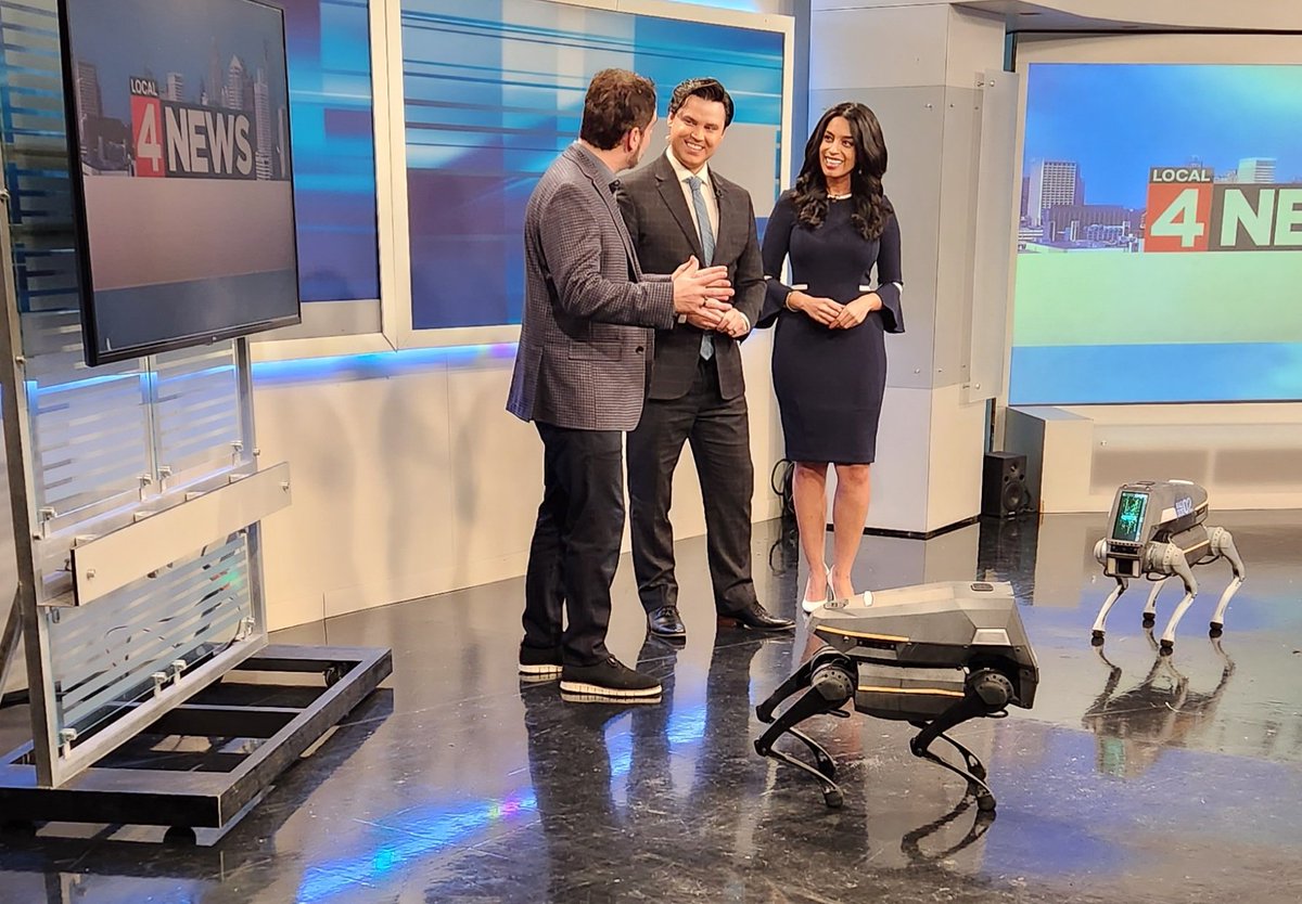 SteveReinharz's tweet photo. $AITX Thank you @clickondetroit for super fun morning segment! https://t.co/Ez8xTyyNbY