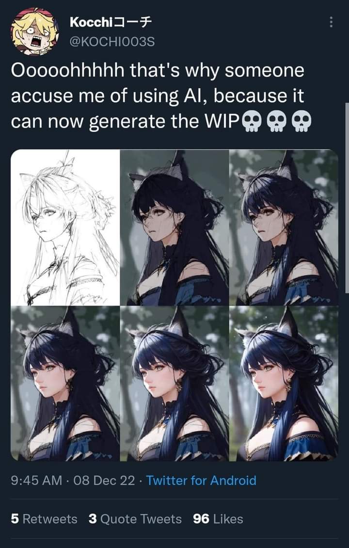 shizzy ☆ on Twitter "Ai art is scary. ArtistOnTwitter https//t.co/kGMdn2tUoo" / Twitter