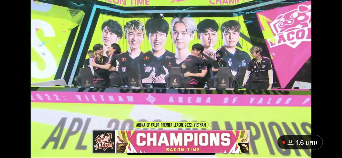 C4rter22's tweet photo. สุด🐷🏆 #bacontime #APL2022 https://t.co/L0sAXwwCme
