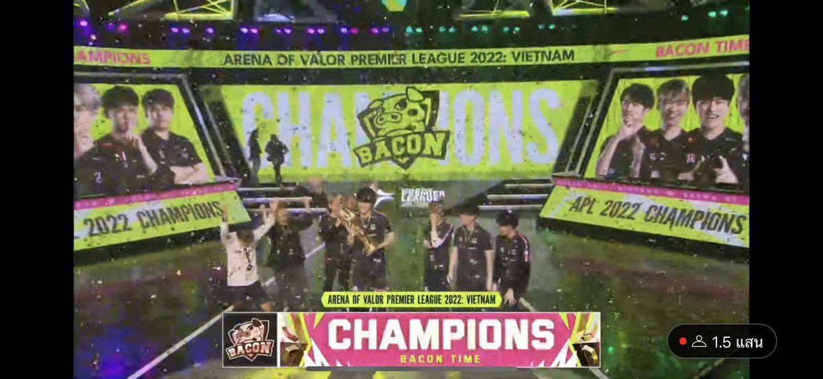 C4rter22's tweet photo. สุด🐷🏆 #bacontime #APL2022 https://t.co/L0sAXwwCme