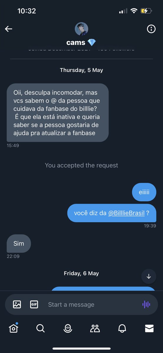 @ikazuhasr já sabemos que foi você quem fez as alterações, por favor, nos devolva nossa conta. você não ganha nada fazendo isso. você pediu pra entrar na fanbase, nós aceitamos, e depois você sumiu do nada nos deixando na mão com suas funções sem avisar nada.