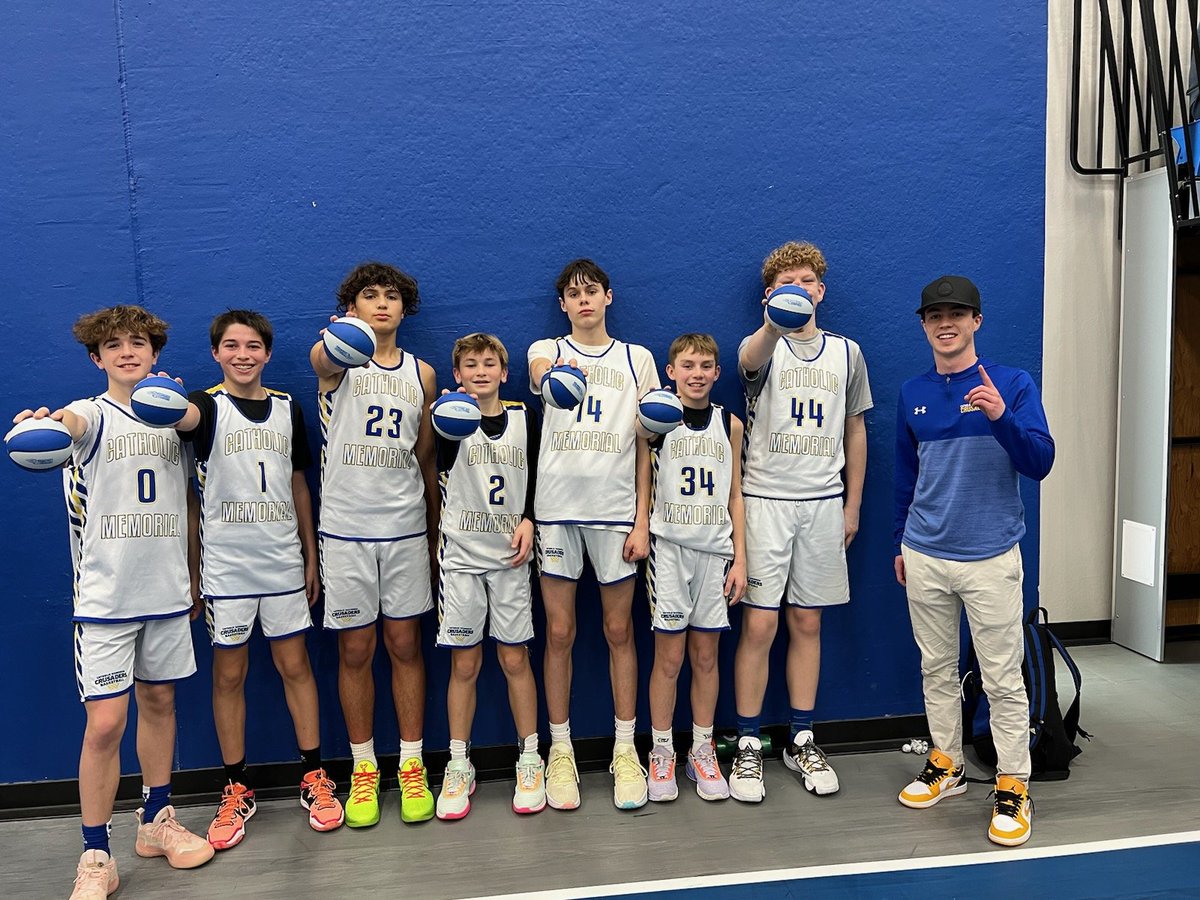 Congratulations to Coach @mdoyle524 and our 8th grade squad on winning the Germantown Holiday Classic! Keep up the great work boys! Play together and for one another... And have fun!