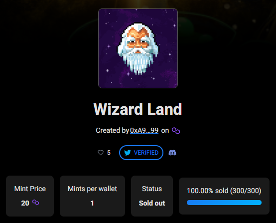 Wizard Land tweet media