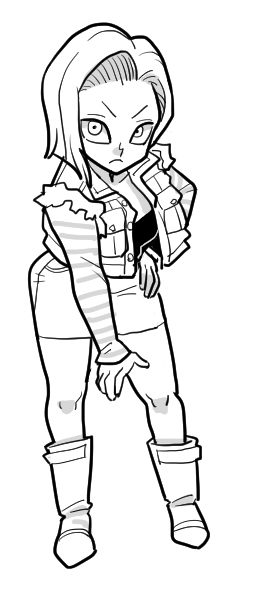 [R-18] 18号らくがき10枚 #18号 #ドラゴンボール https://t.co/MW90pdGWT2 