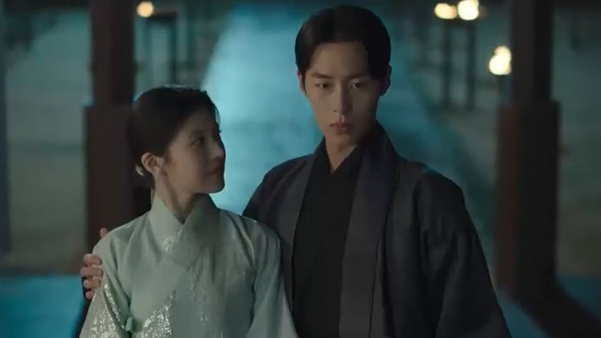 ramblingsofafan's tweet photo. Jin Bu-yeon is not an heiress to Jinyowon but my wife. I got married, please, everyone congratulate us."
#AlchemyOfSouls #AlchemyOfSouls2Ep2 https://t.co/qtk3pqpW3v