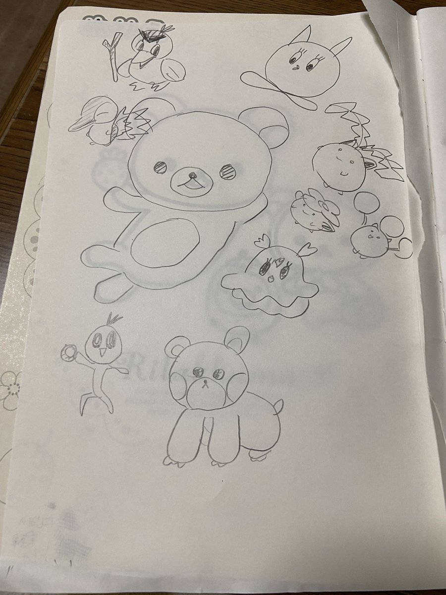 うろ覚えお絵かき大会
〜全員参戦編〜

ペンのがもちもちです。
まぅちかさん鮎さんのは各自あげてくださることを期待しています。 